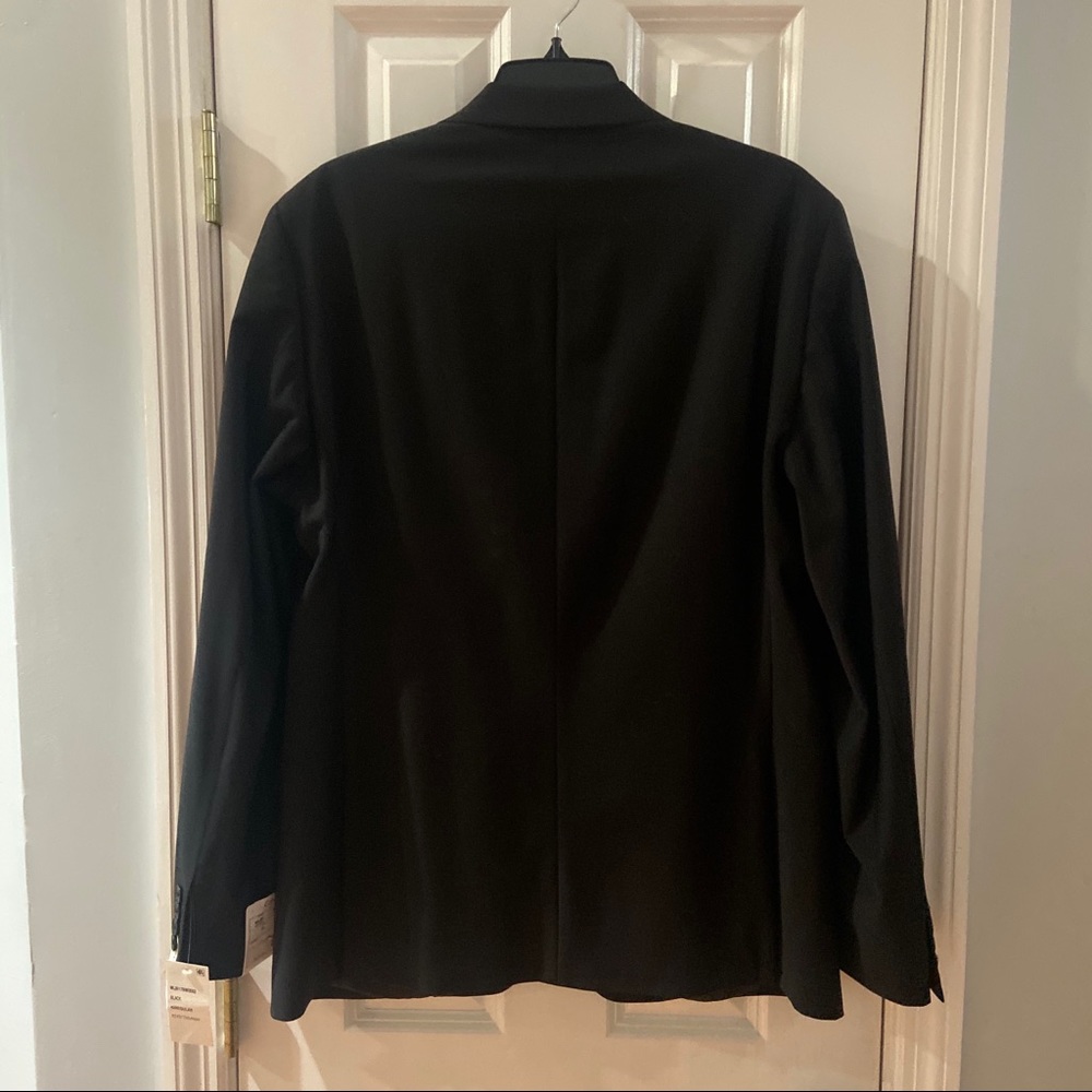 NWT Calvin Klein Infinite Stretch Black Men's Suit Jacket Separates 42R - Picture 9 of 13